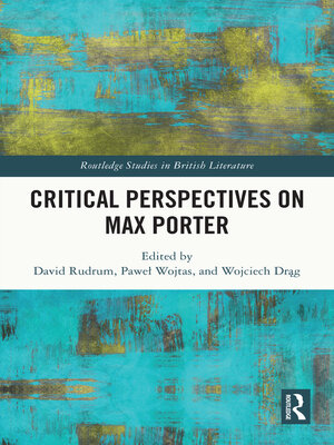 cover image of Critical Perspectives on Max Porter